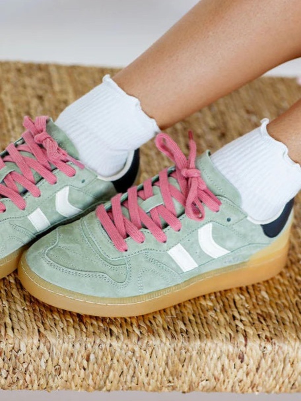 New Coolway Goal Sneakers Green Khaki